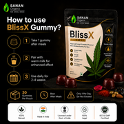 BlissX Vijaya Men Wellness Gummy