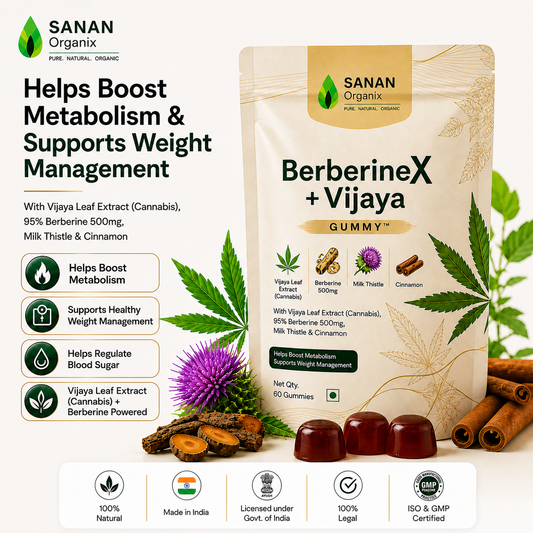 Sanan BerberineX + Vijaya Gummy™