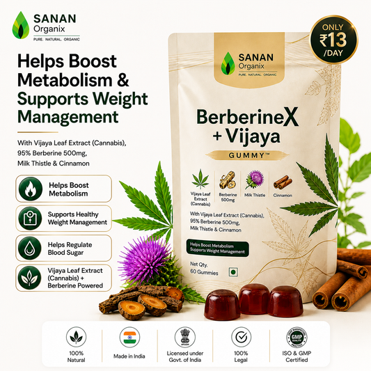 Sanan BerberineX + Vijaya Gummy™