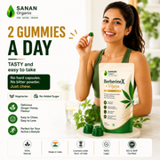 Sanan BerberineX + Vijaya Gummy™