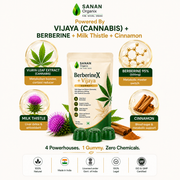 Sanan BerberineX + Vijaya Gummy™