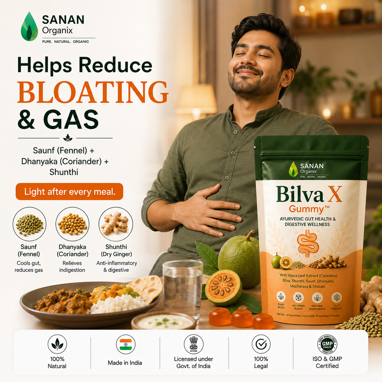 BilvaX Gut Health Gummy™