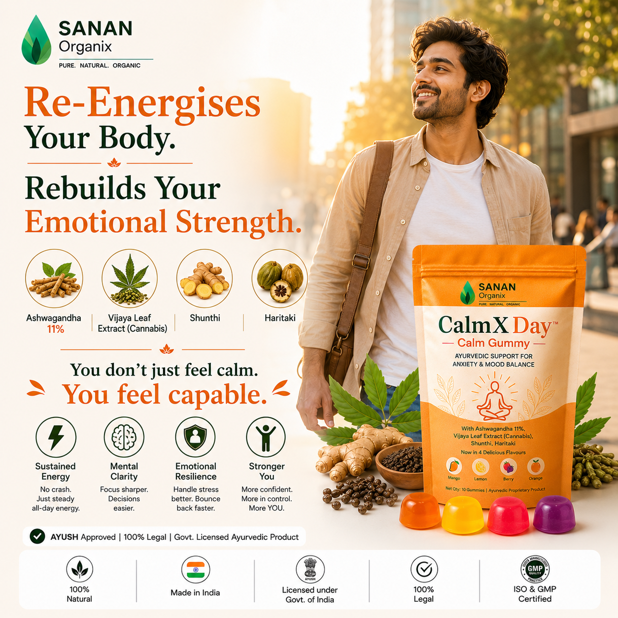 CalmX Day™ — Calm Gummy