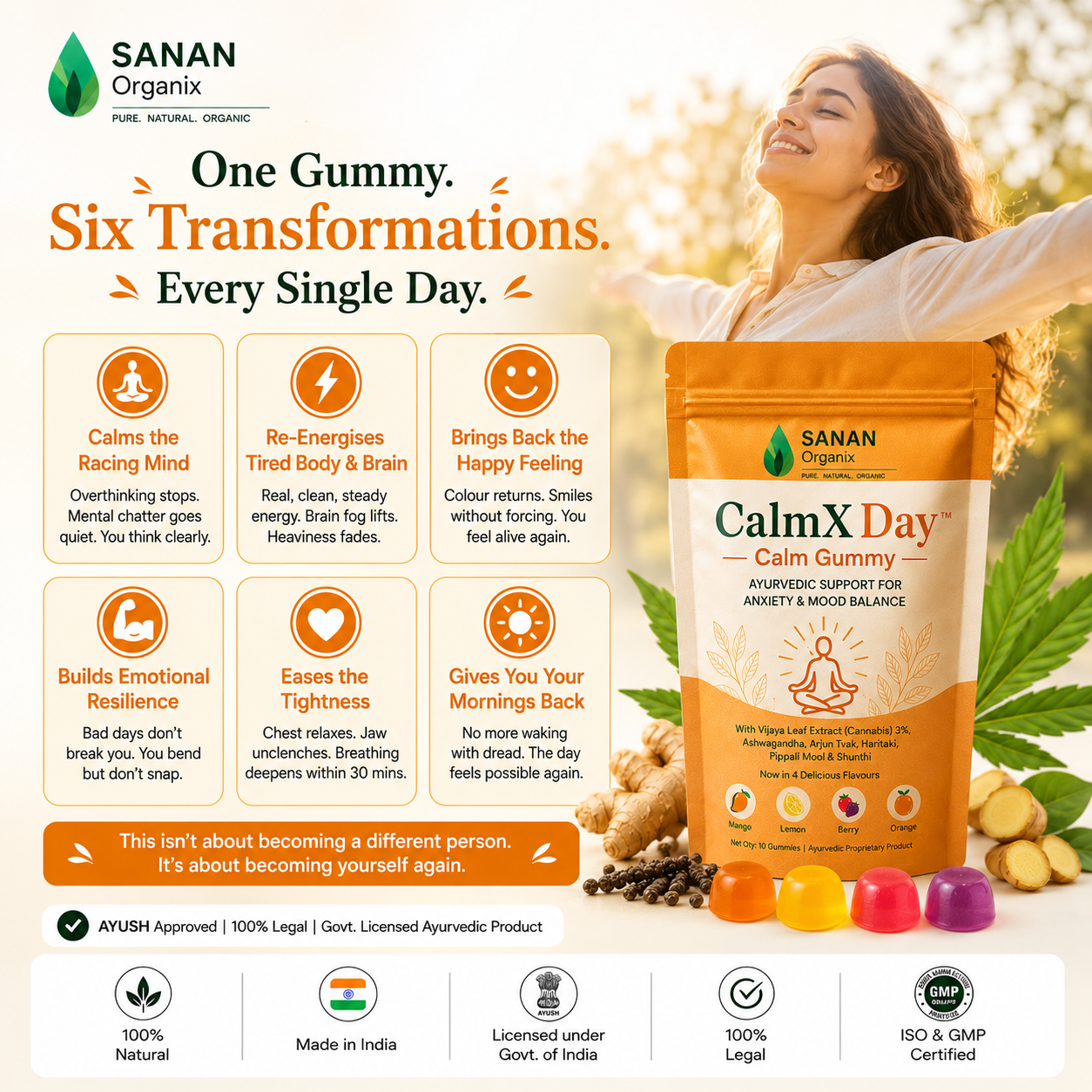 CalmX Day™ — Calm Gummy